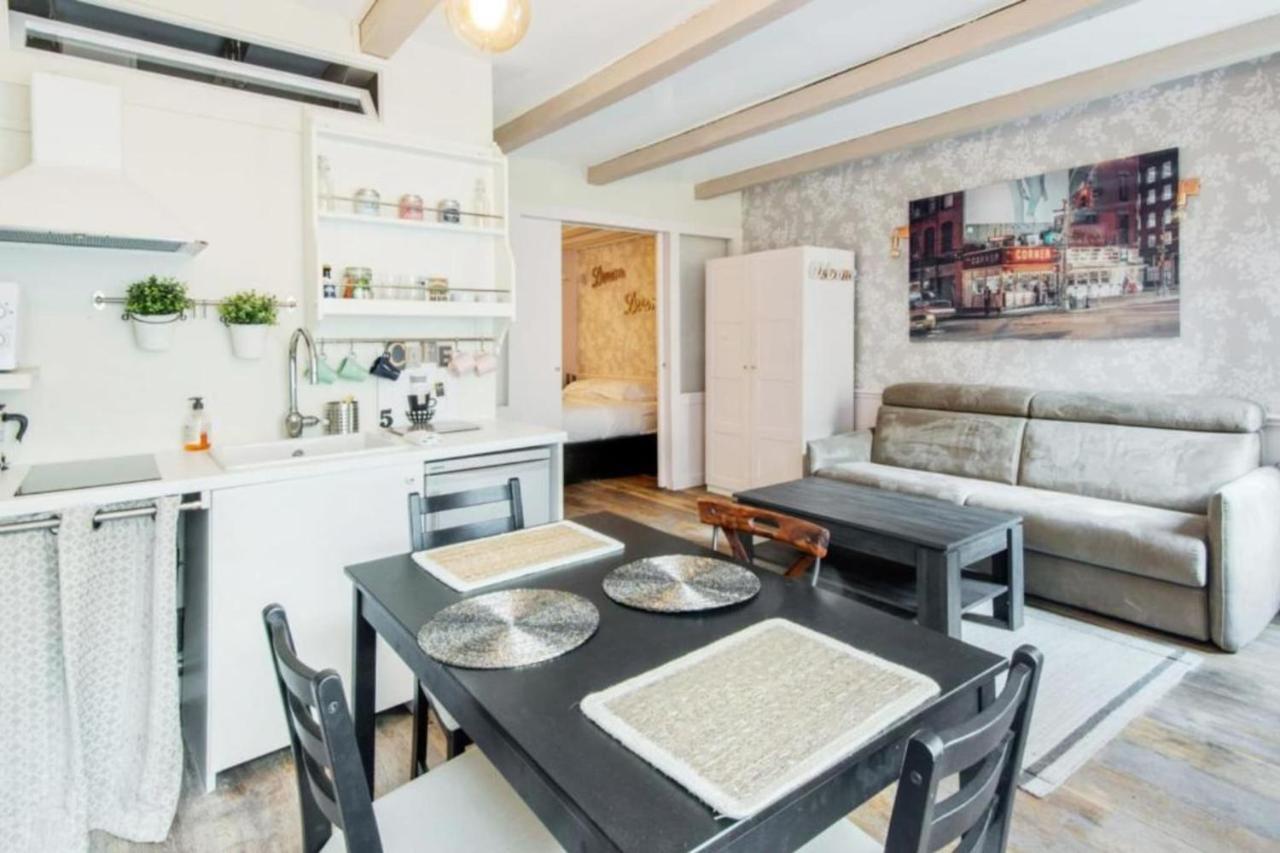 Bright And Charming 4P1B Apartment - Marais - Montorgueil Paris Luaran gambar